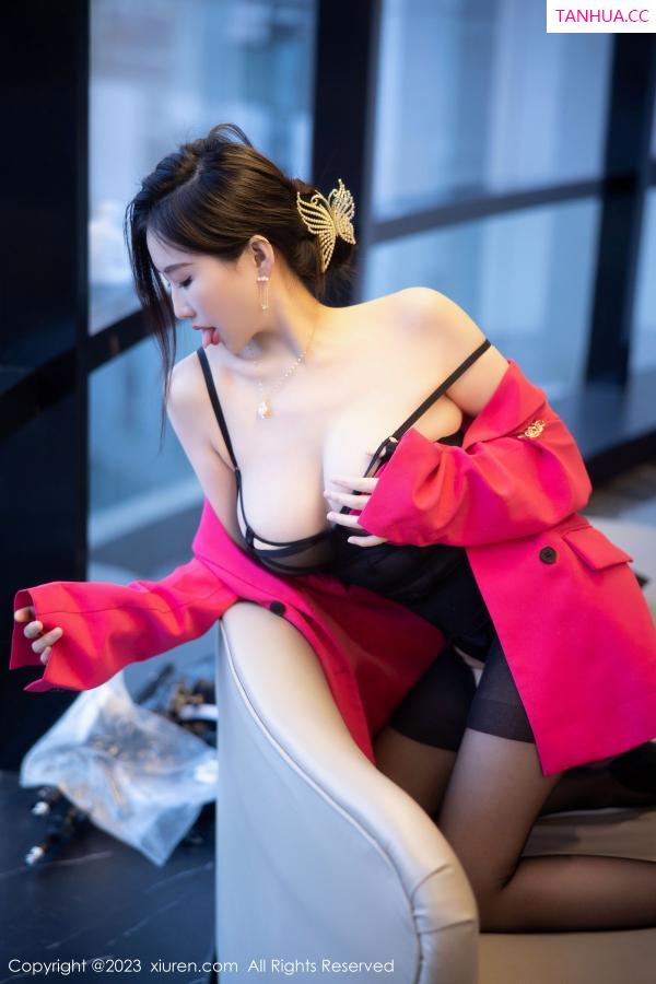 月音瞳  [XiuRen]高清写真图 2023.01.09 No.6103 月音瞳 黑丝美臀第72张图片